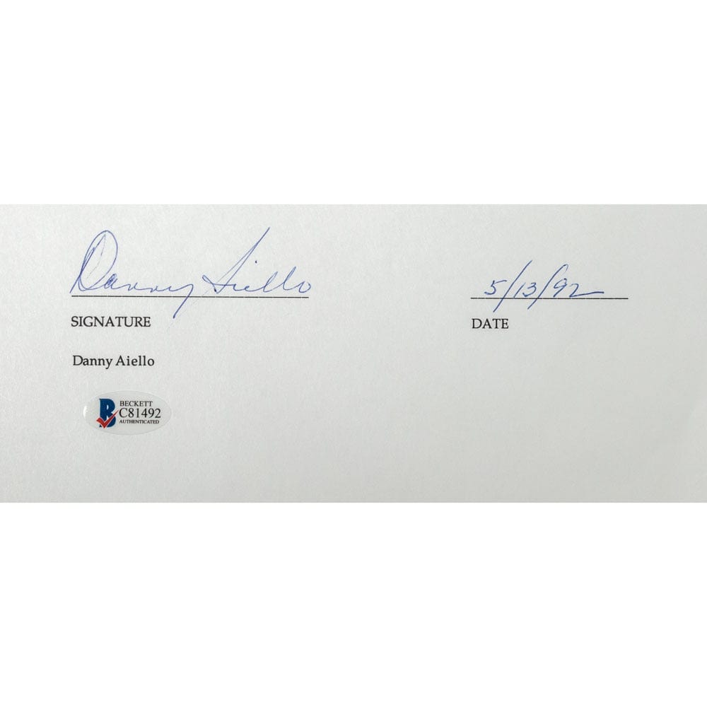 Face to Face Board Game Celebrity Autograph- Danny Aiello G S Pawn