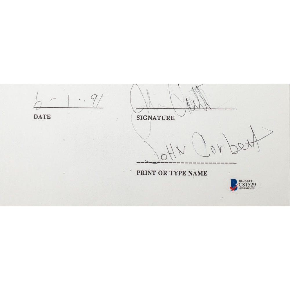 Face to Face Board Game Celebrity Autograph-John Corbett G S Pawn