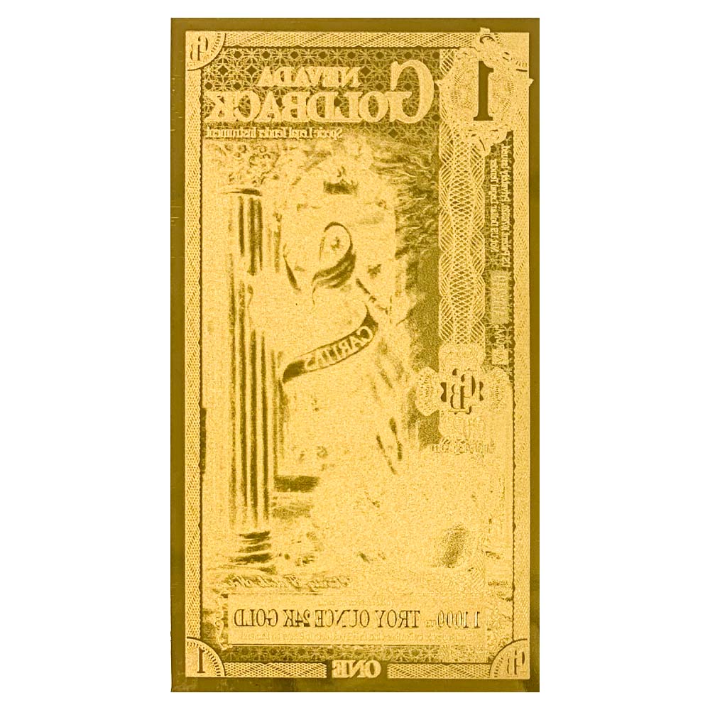 Nevada Goldback Aurum Gold Note 1/1000 oz Gold & Silver Pawn Shop