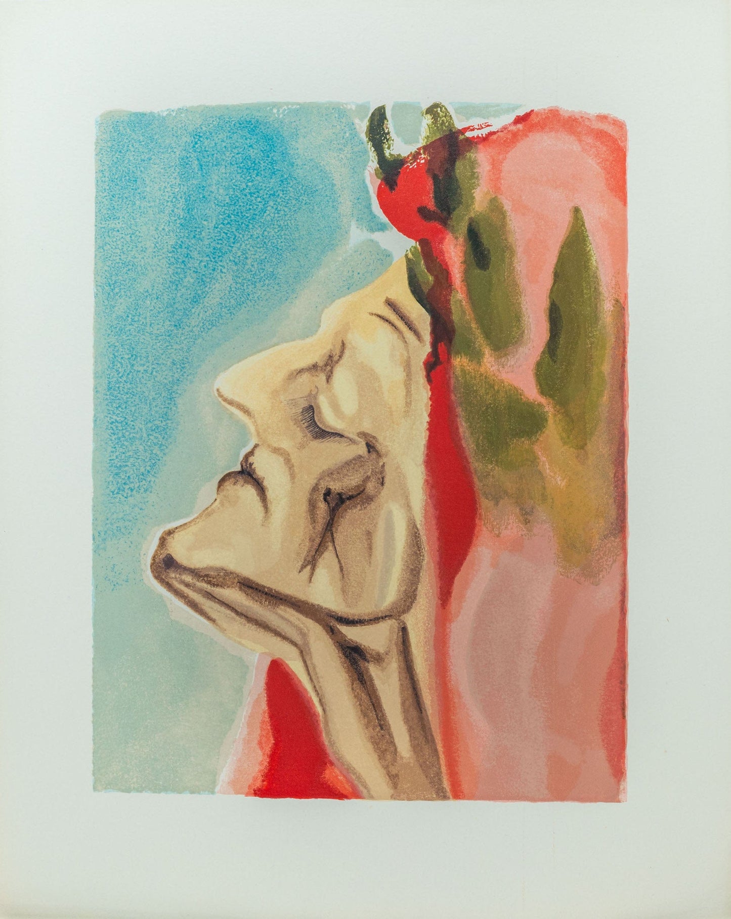 Salvador Dali - Dante in Doubt Art G S Pawn