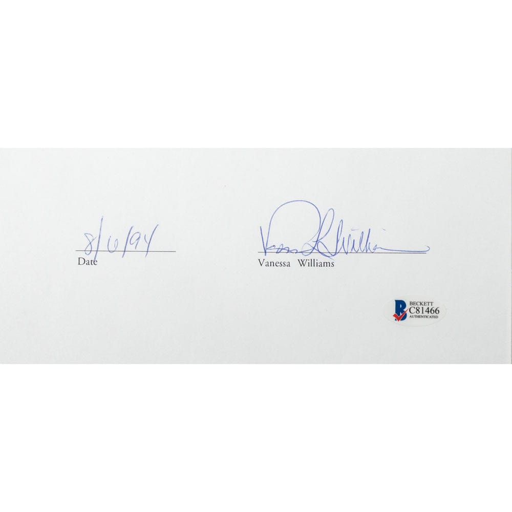 Face to Face Board Game Celebrity Autograph-Vanessa Williams G S Pawn