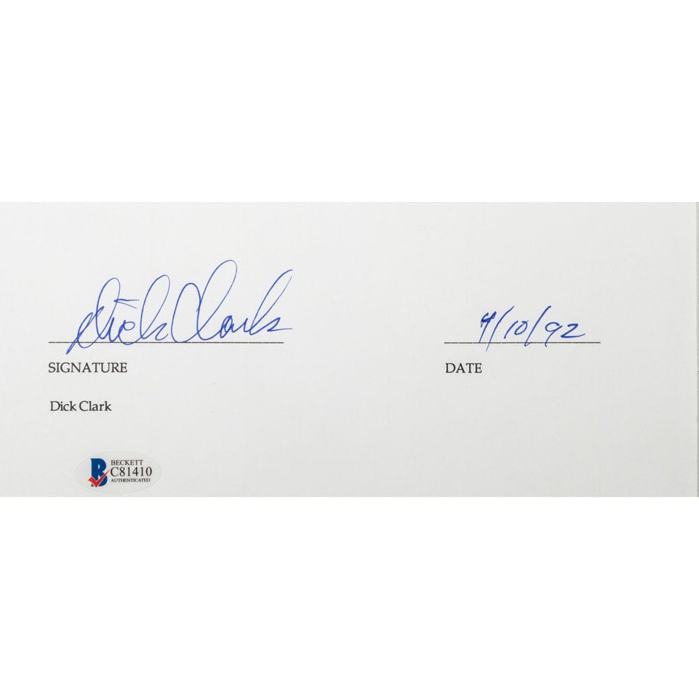 Dick Clark Autograph G S Pawn