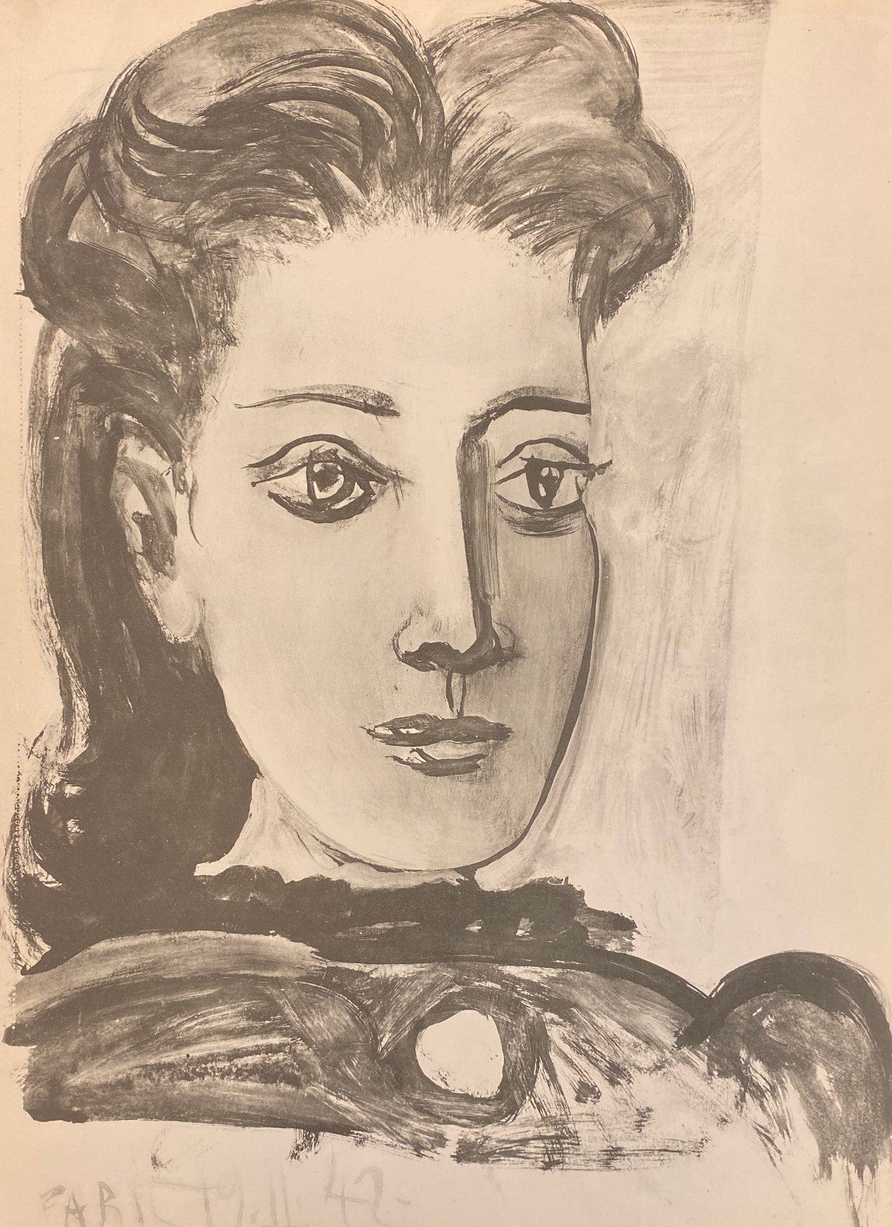 Pablo Picasso; Untitled II from Carnet de Dessins de Picasso, 1948 Art G S Pawn