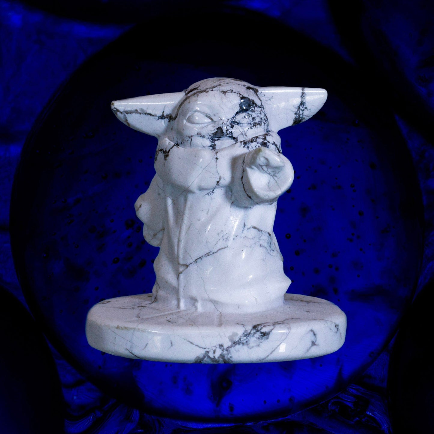 Grogu (Baby Yoda) Stone Carvings Art G S Pawn