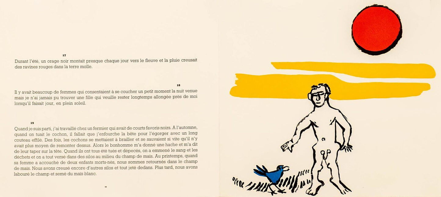 Alexander Calder - Untitled II from "the Sacrilege of Alan Kent Art G S Pawn