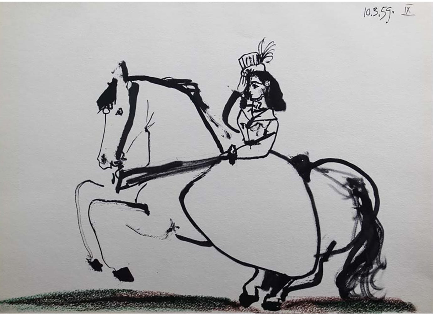 Pablo Picasso: Untitled XIX from Toros y Toreros, 1961 Art G S Pawn