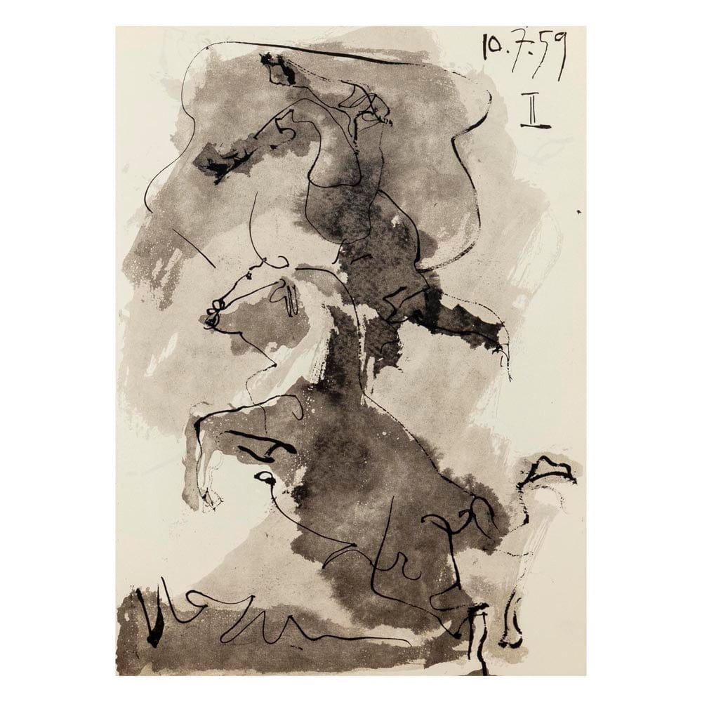 Pablo Picasso: Untitled from Toros y Toreros, 1961 Art G S Pawn