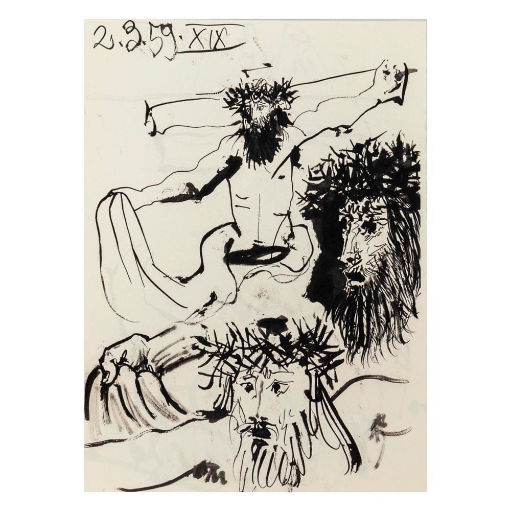 Pablo Picasso: Untitled XII from Toros y Toreros, 1961 Art G S Pawn