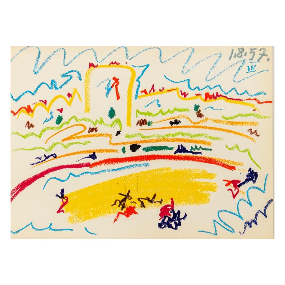 Pablo Picasso: Untitled XV from Toros y Toreros, 1961 Art G S Pawn