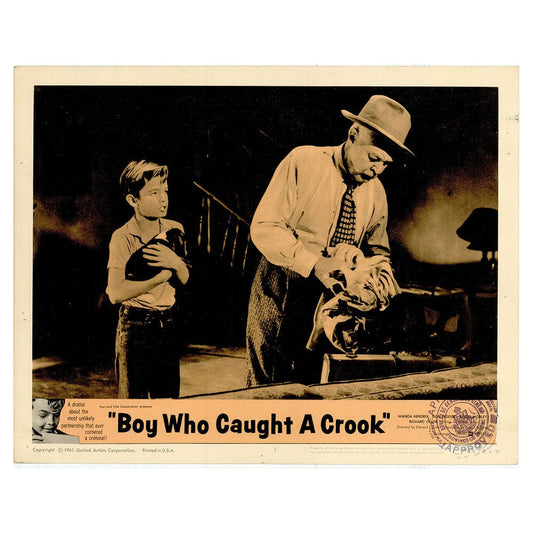 Boy Who Caught a Crook Movie Lobby Card