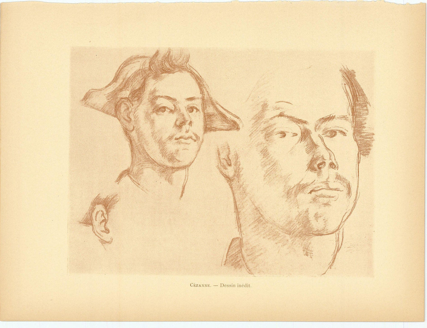Paul Cézanne: Dessin Inedit, 1906 Art G S Pawn