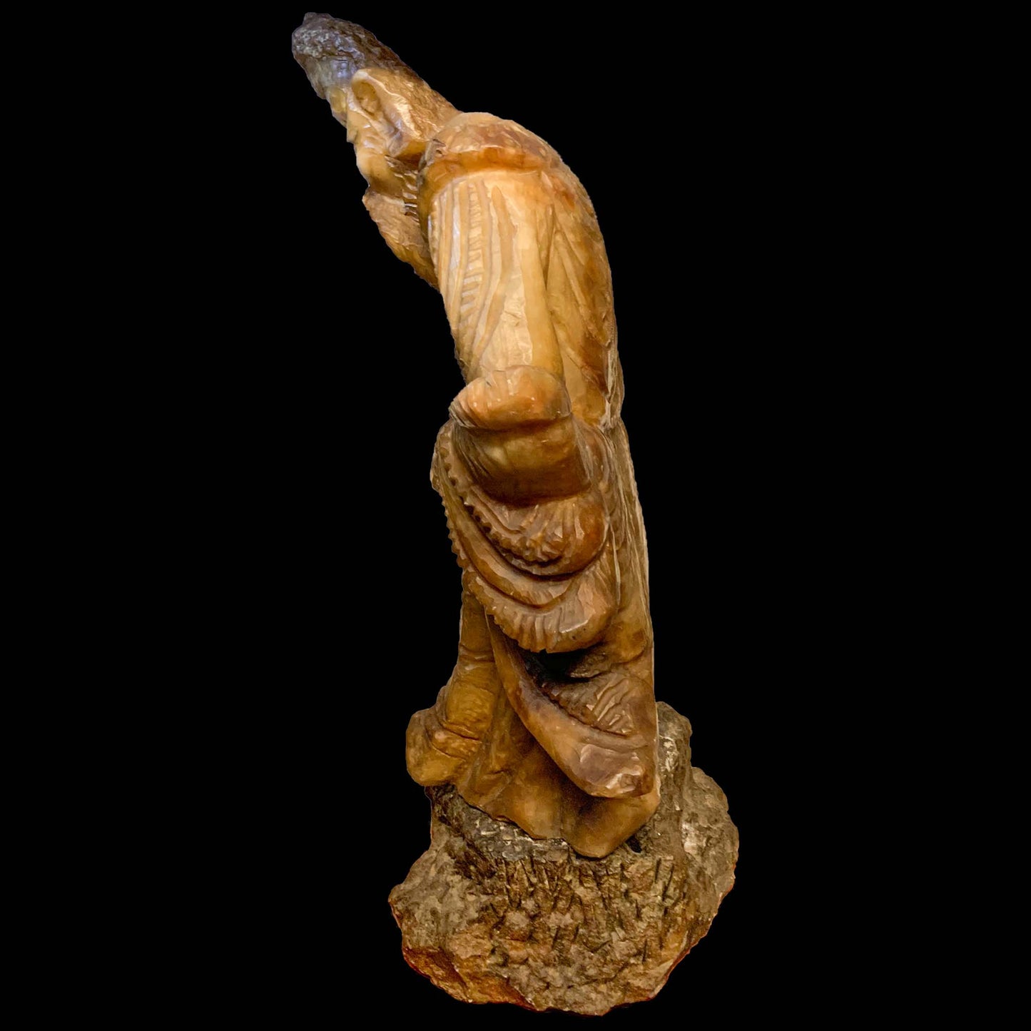 Chinese Hand Carved Stone Statues Art Gold & Silver Pawn Shop