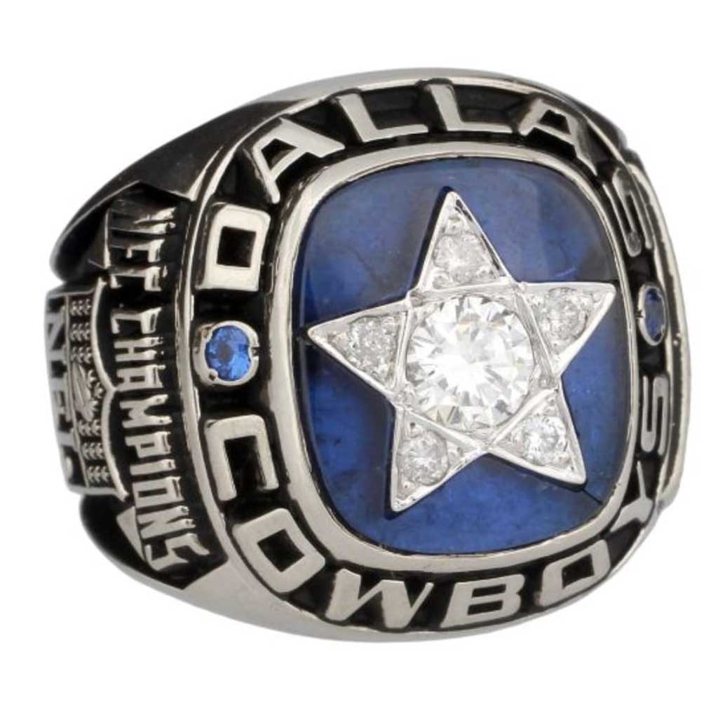 1970 Dallas Cowboys NFC Championship Ring – Gold & Silver Pawn Shop