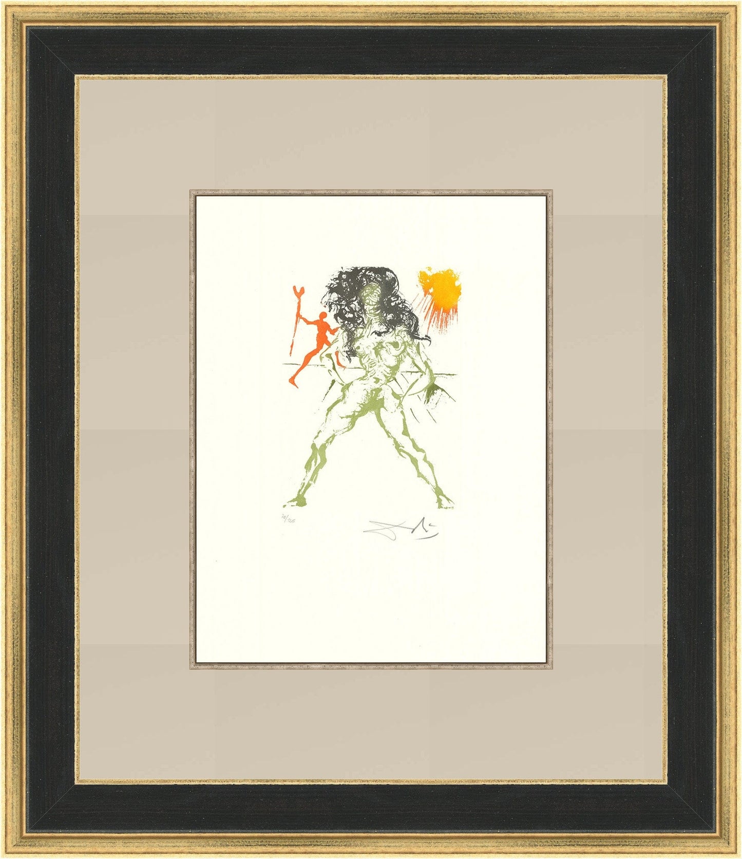 Salvador Dali - Lust from the Eight Deadly Sins Portfolio Art G S Pawn