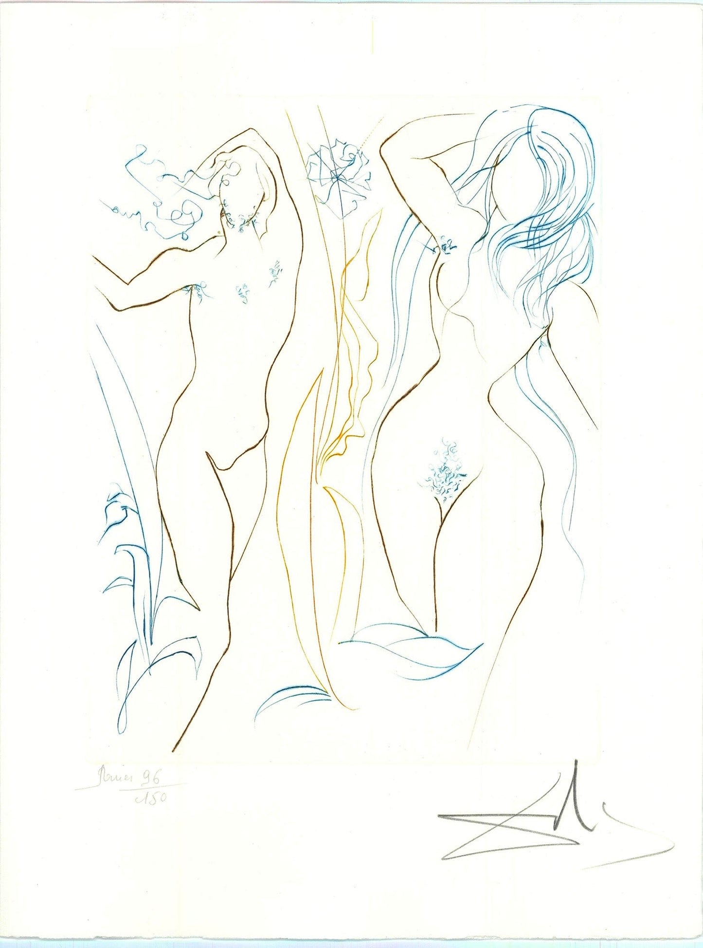 Salvador Dali: Adam et Eve