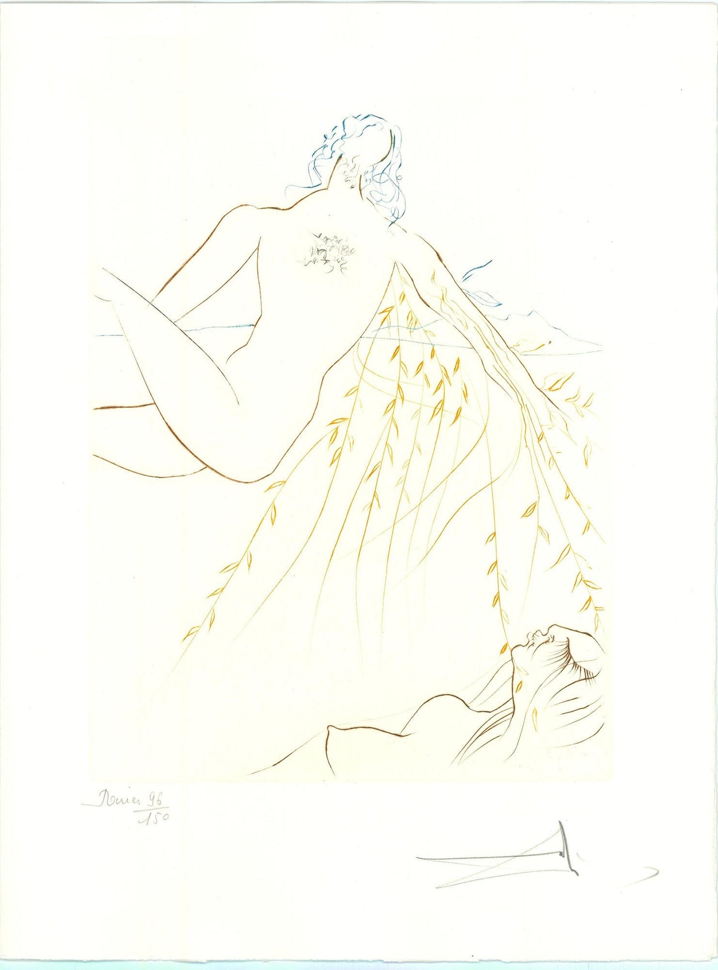 Salvador Dali: Le Repos Amoureux, Paradise Perdu Art G S Pawn