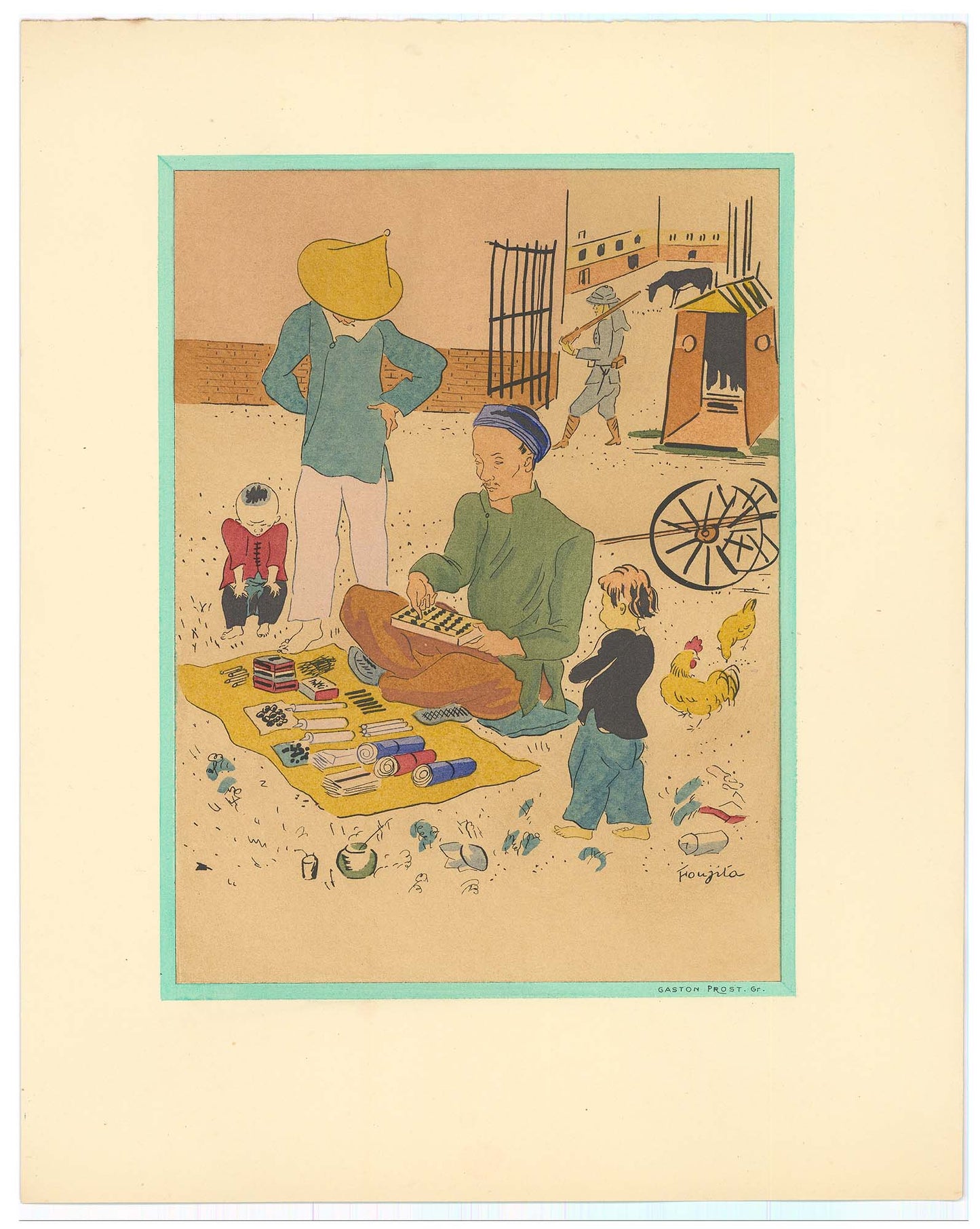 Léonard Tsuguharu Foujita; Propos d'un Intoxique Art G S Pawn