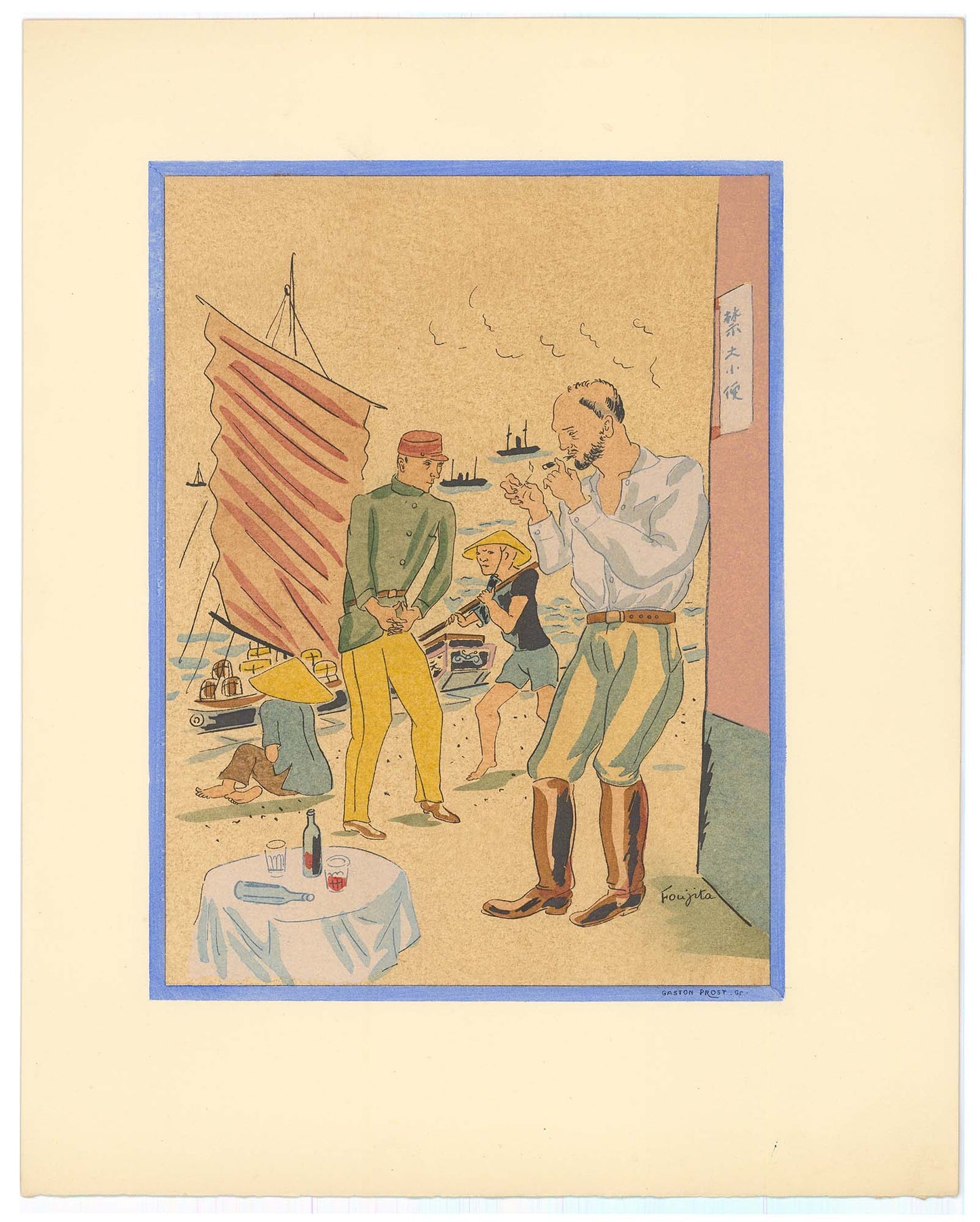 Léonard Tsuguharu Foujita; Propos d'un Intoxique Art G S Pawn