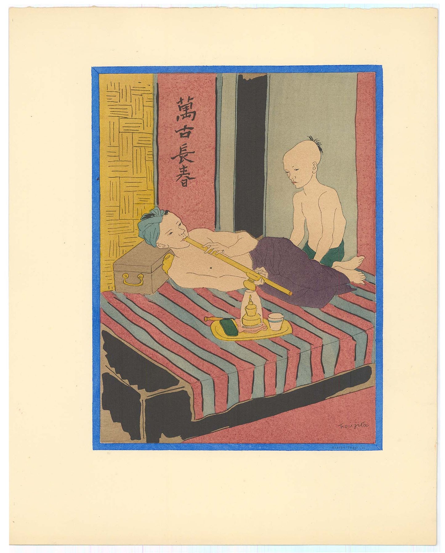 Léonard Tsuguharu Foujita; The Pipe Art G S Pawn