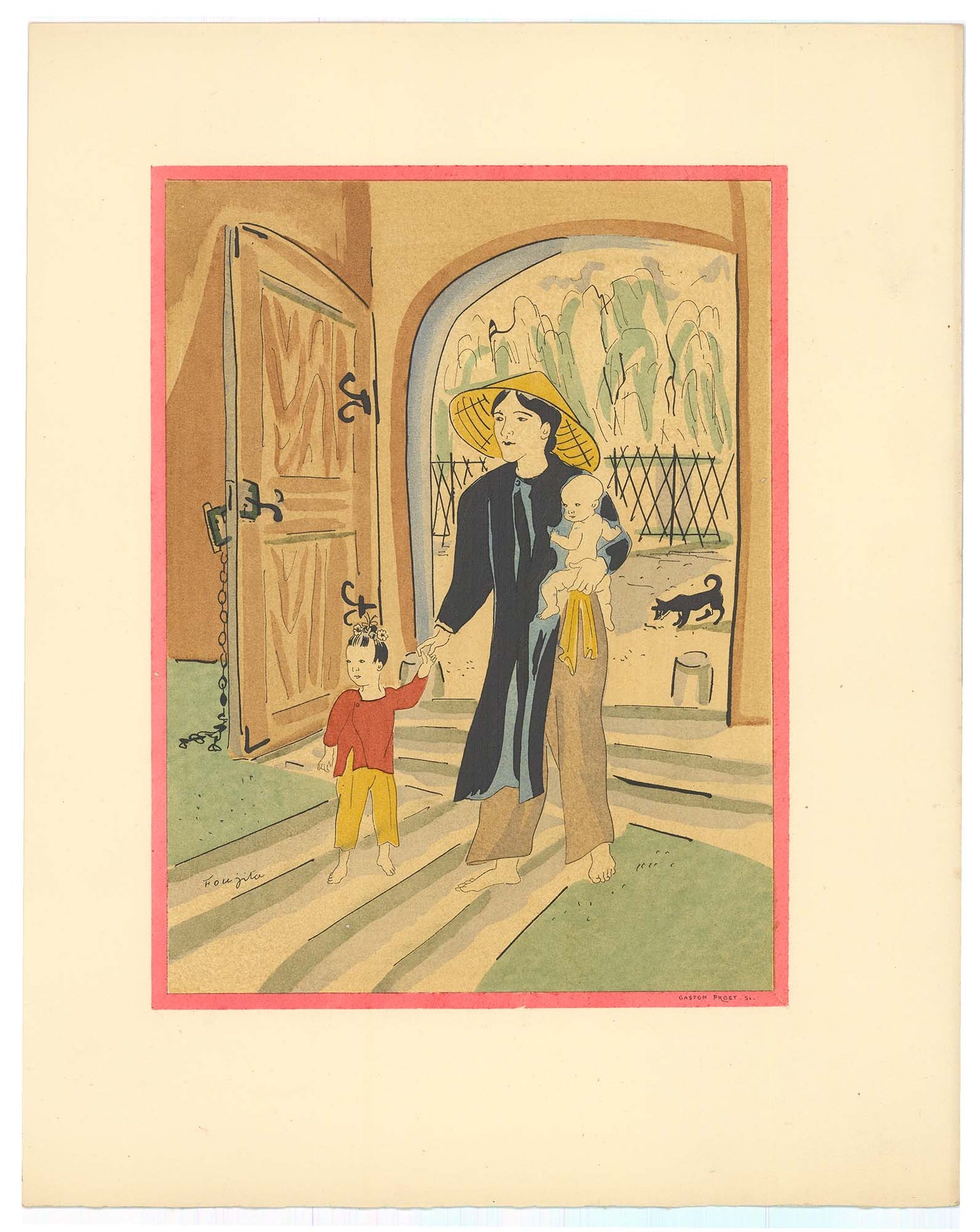 Léonard Tsuguharu Foujita; Back Home Art G S Pawn