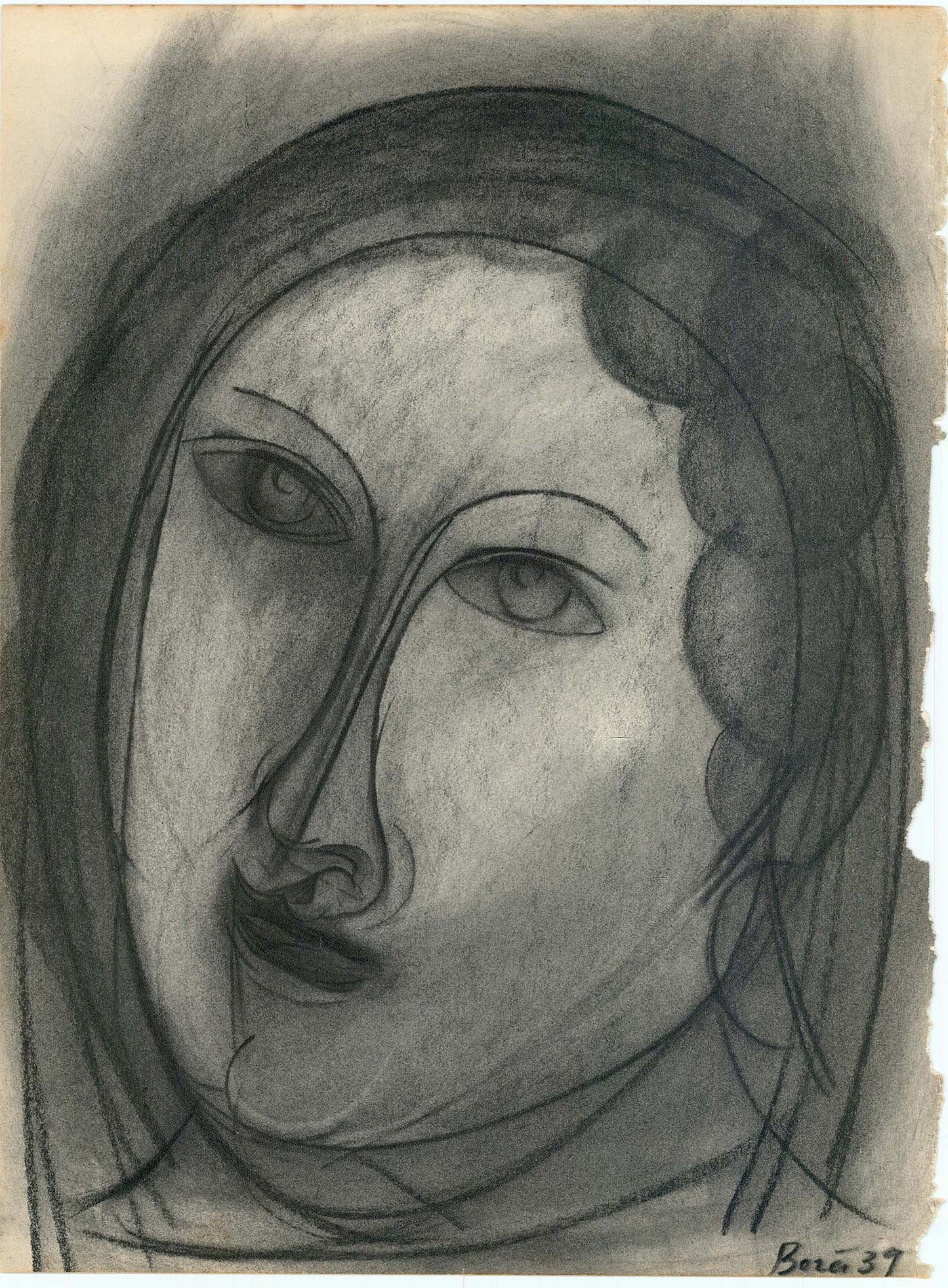 Francisco Bores: Portrait of a Woman, 1939 Art G S Pawn