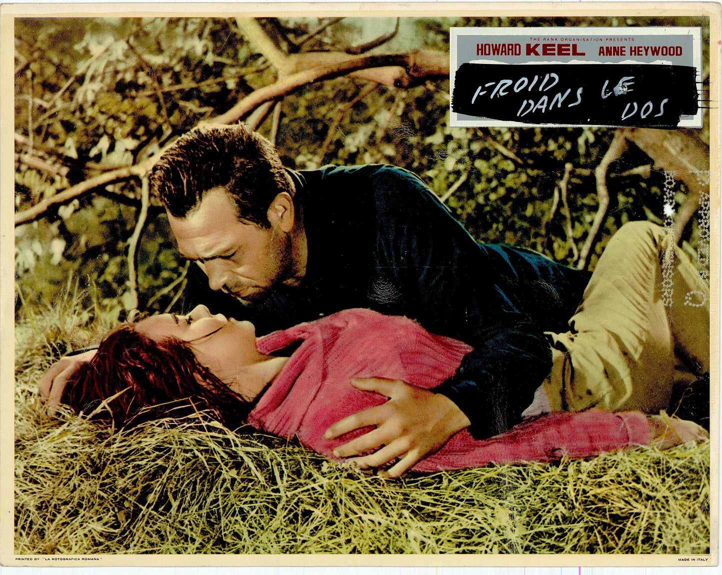 Froid dans le dos: Original Lobby Card Bundle, 1958 Art G S Pawn