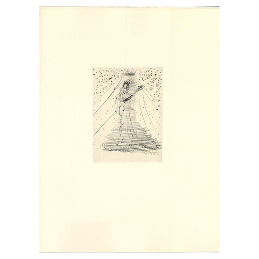 Salvador Dali - Untitled Vignette from ‘Les Amours de Cassandre’ 1968