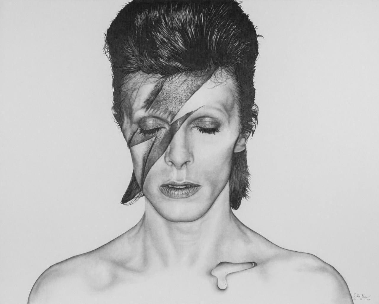 Chris Baker; Bowie-Ziggy Art G S Pawn