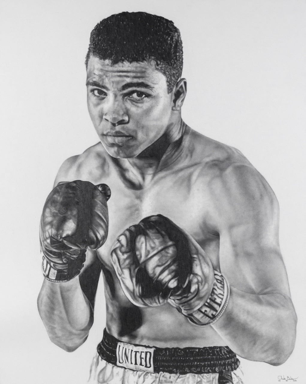 Chris Baker; Muhammad Ali Art G S Pawn