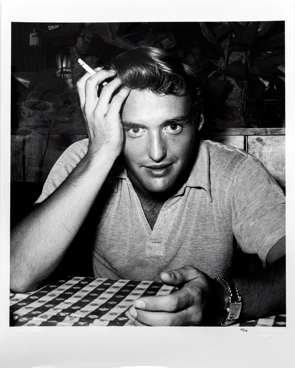 Frank Worth; Young Dennis Hopper Front View