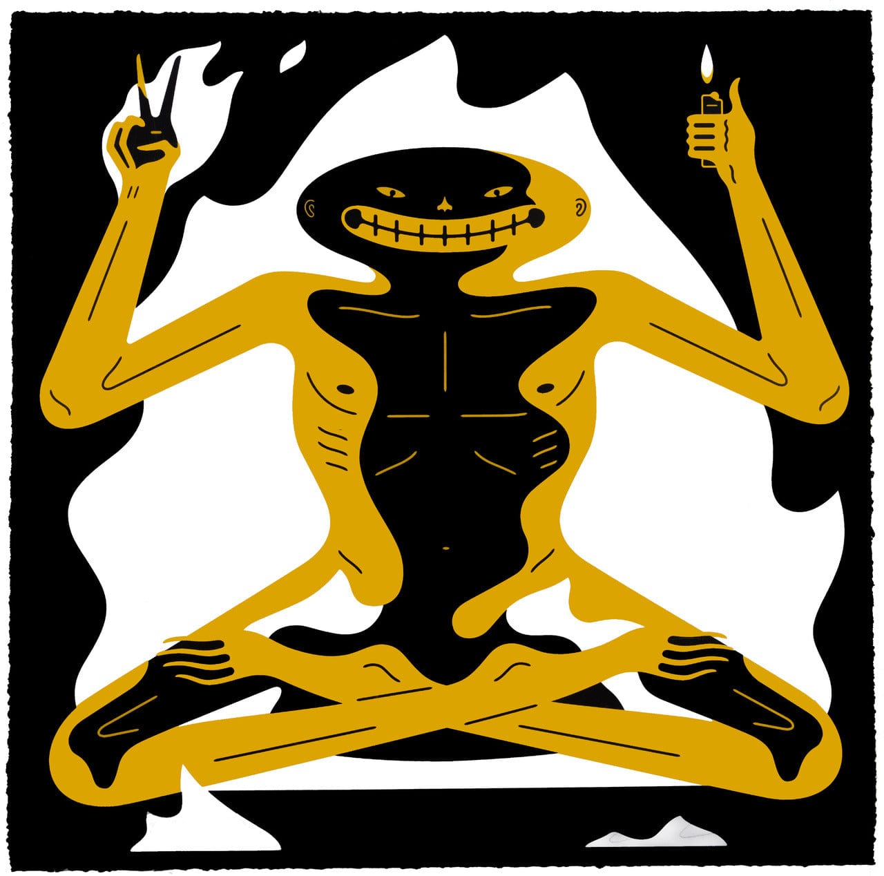 Cleon Peterson; Burnout Print Art G S Pawn