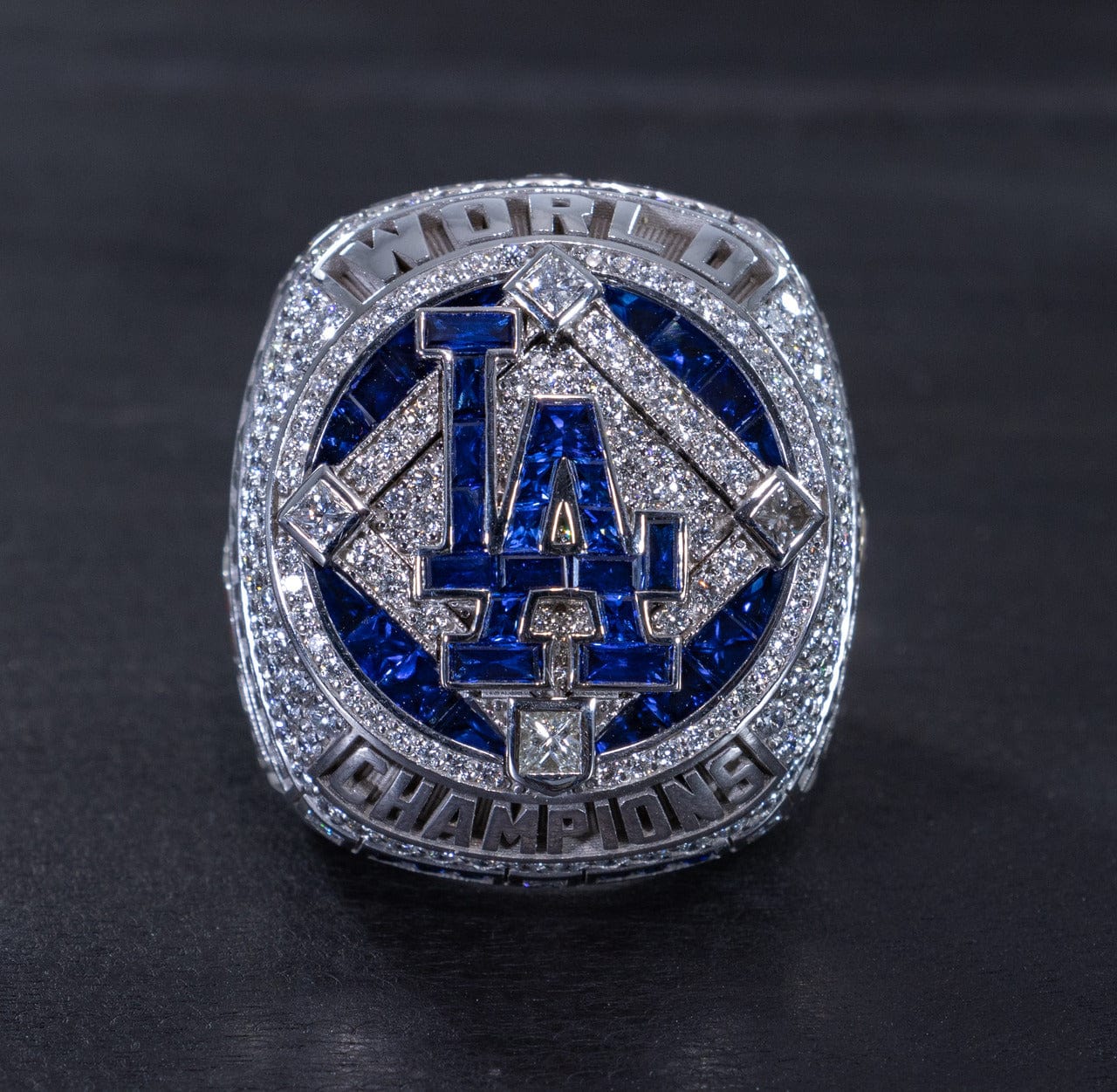 2020 Dodgers Championship Ring Front