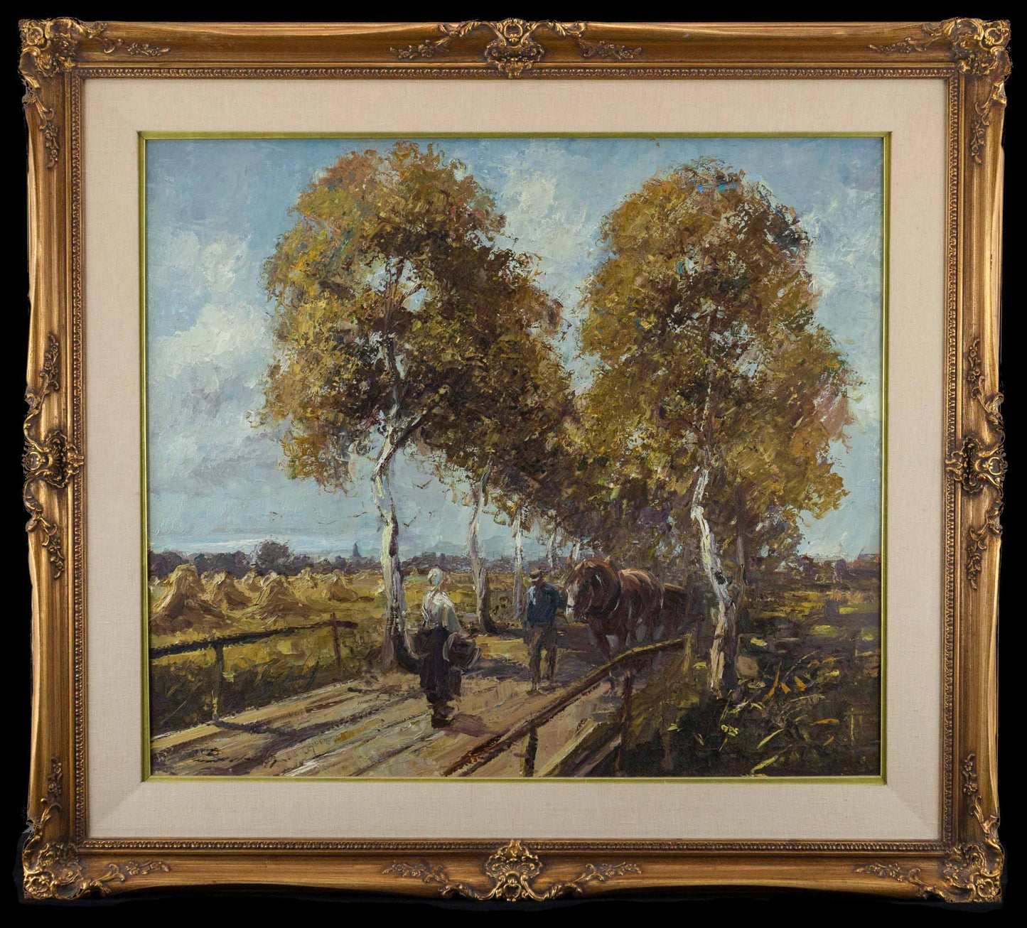 Hans Becker; Country Bridge Art G S Pawn