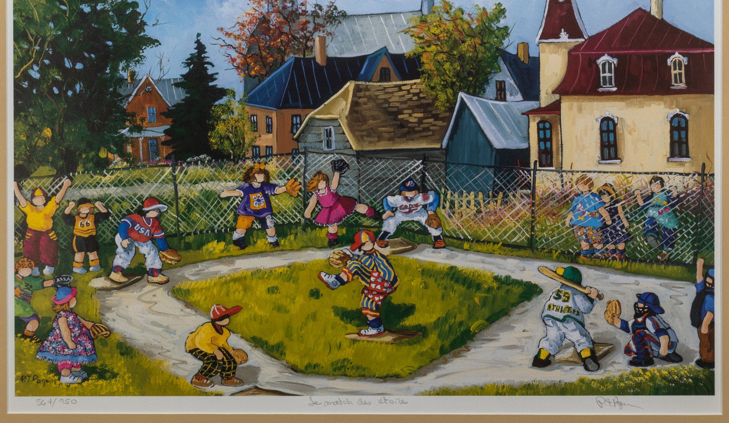 Pauline Paquin; Le Match Des Etoiles Art G S Pawn