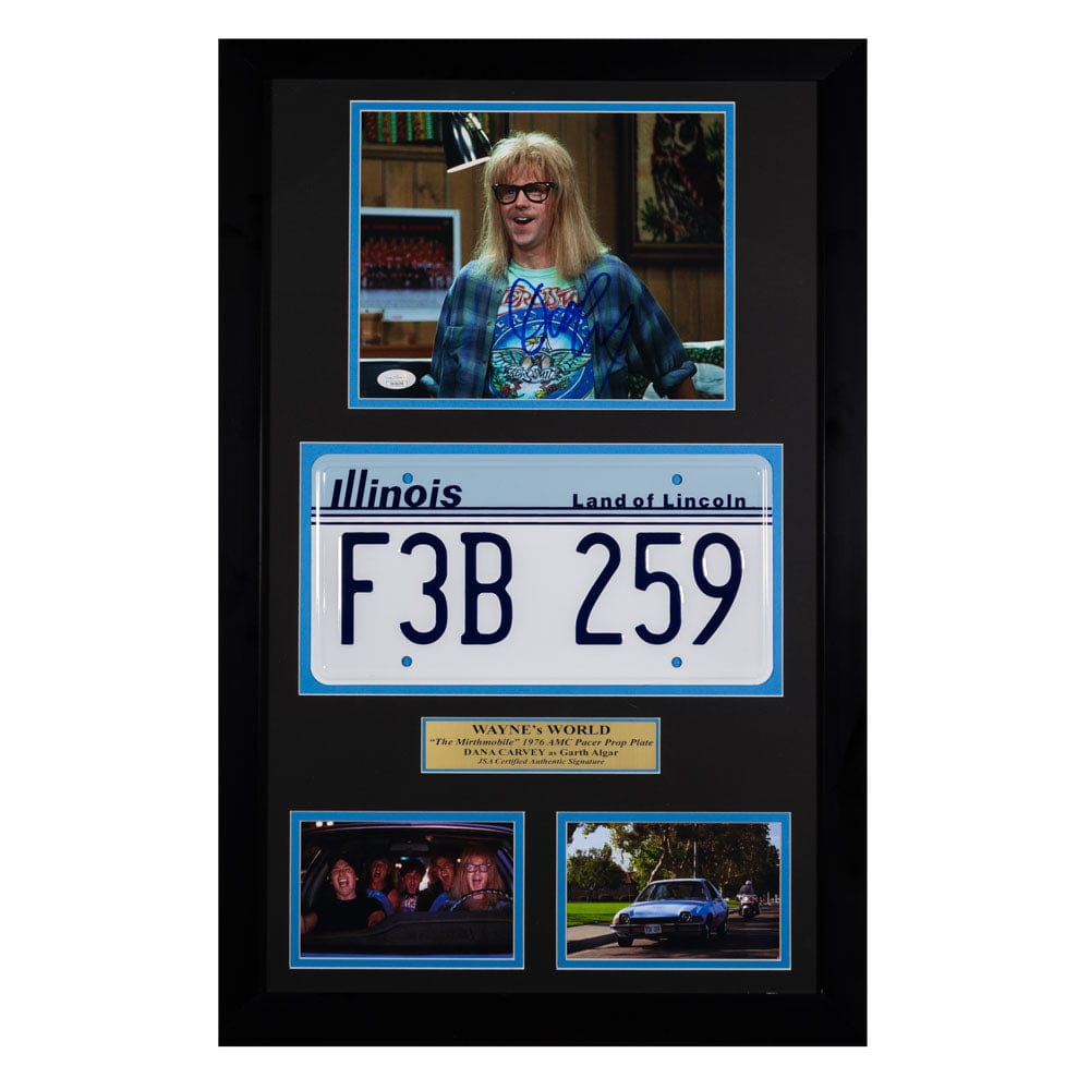Dana Carvey Autographed Wayne's World Memorabilia Gold & Silver Pawn Shop