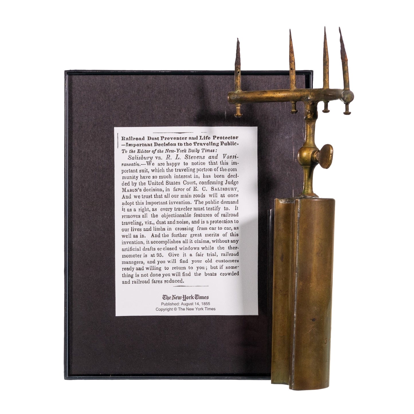 Railroad Dust Preventer and Life Protector Gold & Silver Pawn Shop