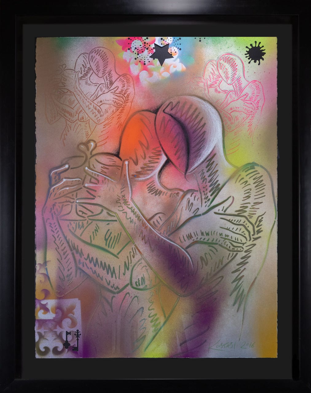 Mark Kostabi - To Freedom & Possibility Art G S Pawn