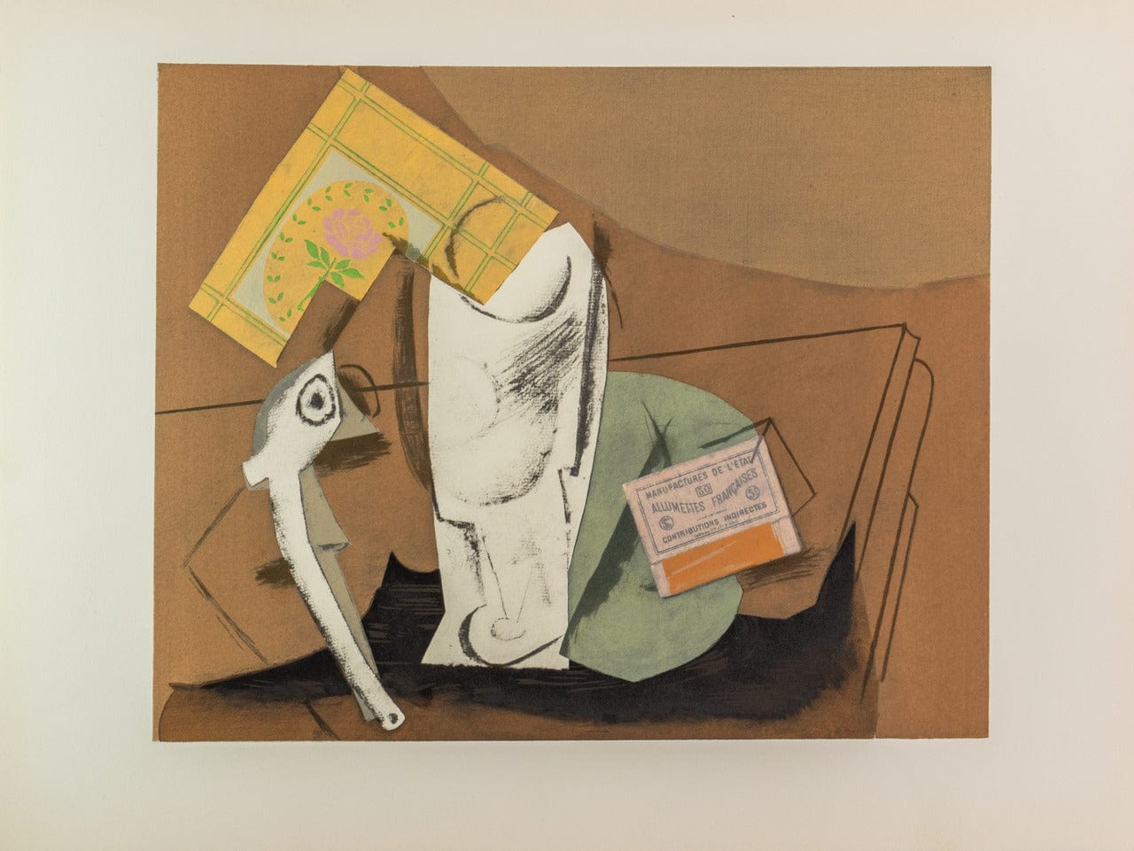 Pablo Picasso; "Nature more a la pipe, 1911" Art G S Pawn