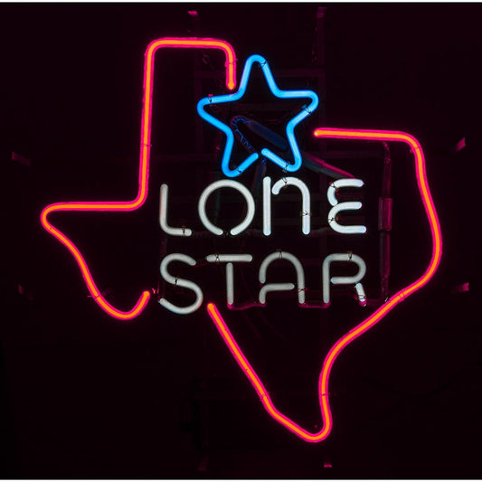 Texas Neon Sign "Lone Star" Thumbnail