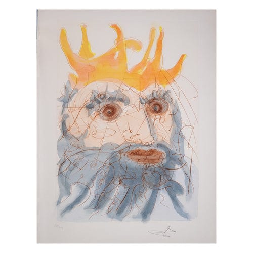 Salvador Dali; "King Saul " from Our Historical Heritage