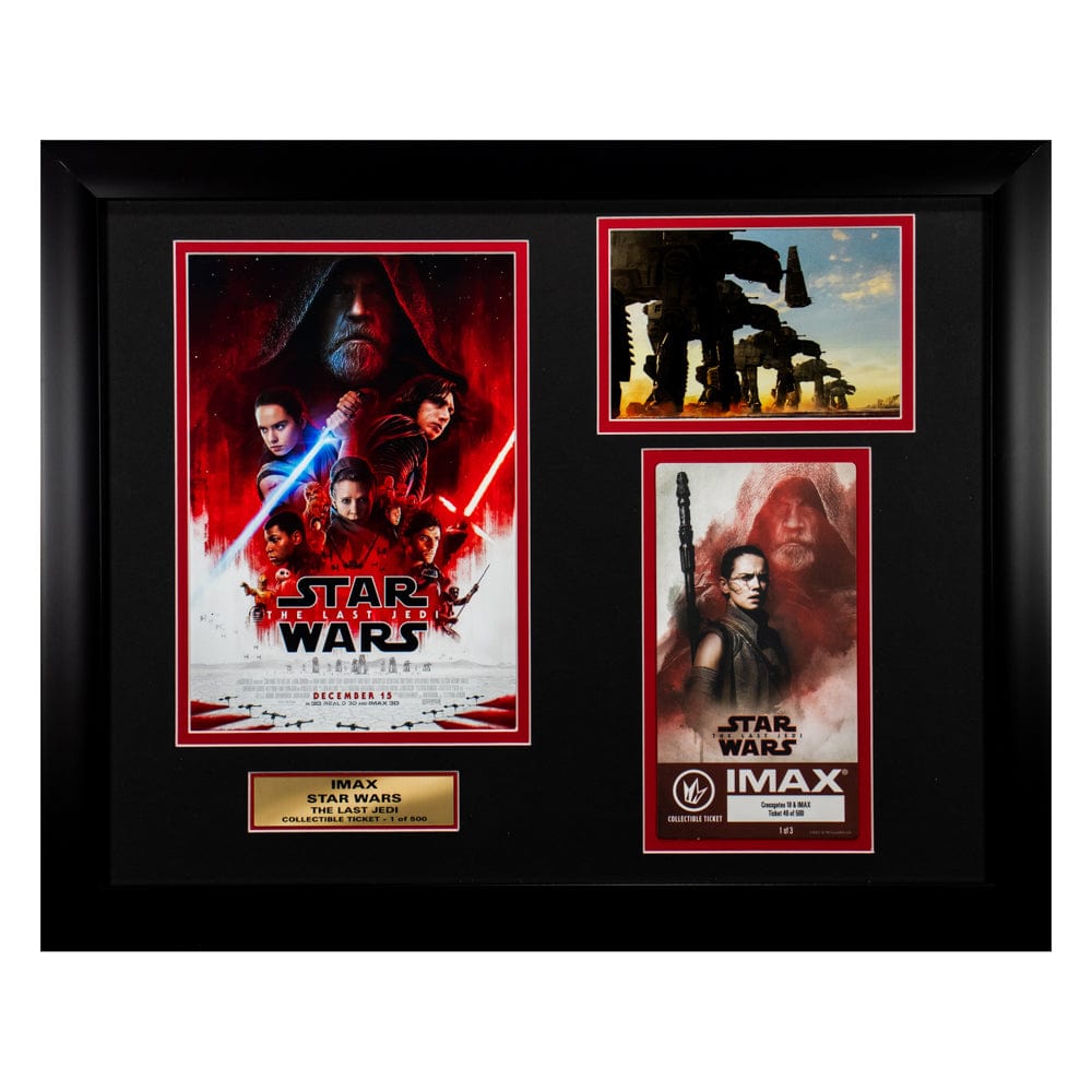 STAR WARS Collectible: The Last Jedi IMAX Ticket