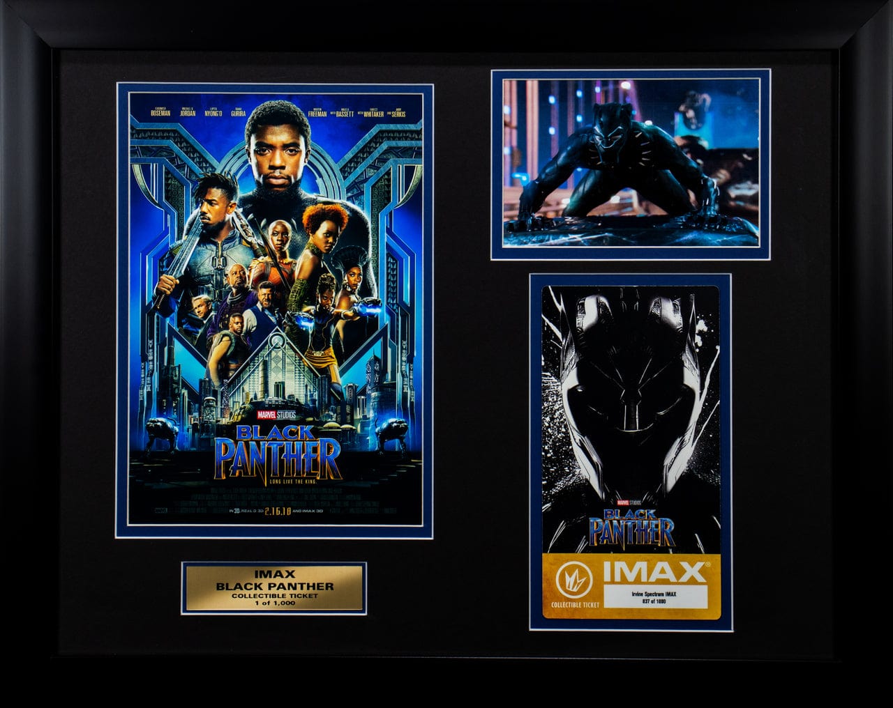 Marvel Studios Collectible: Black Panther IMAX Ticket (front view)