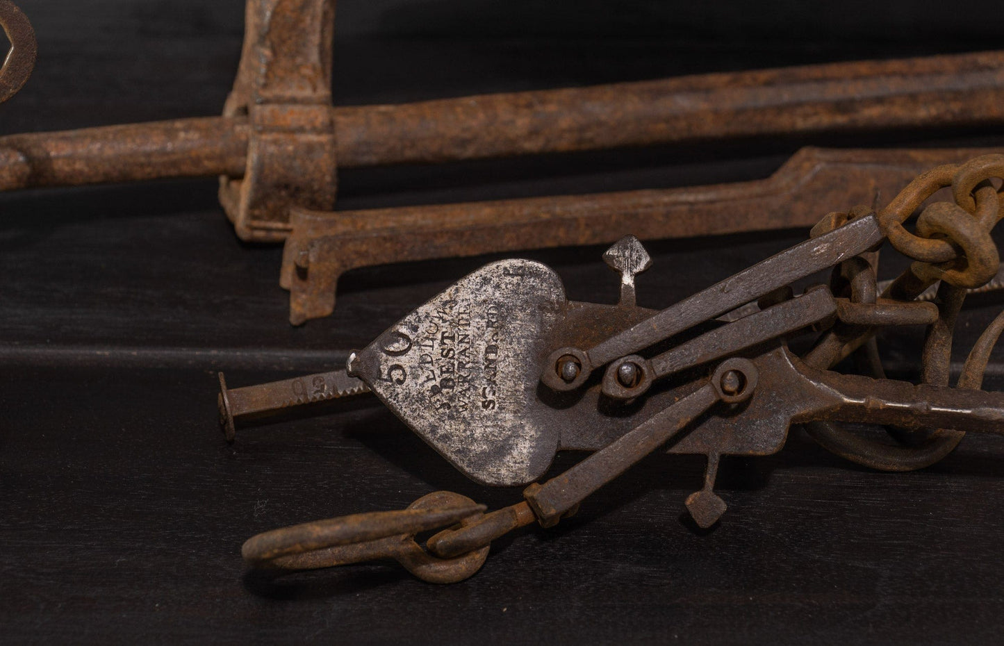 Primitive Steelyard Scale G S Pawn