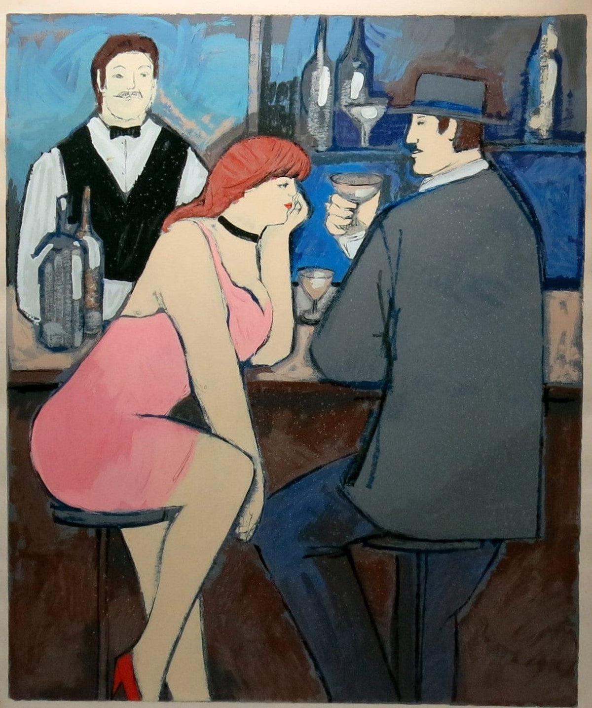 Nora Klein - Figures on the Bar G S Pawn