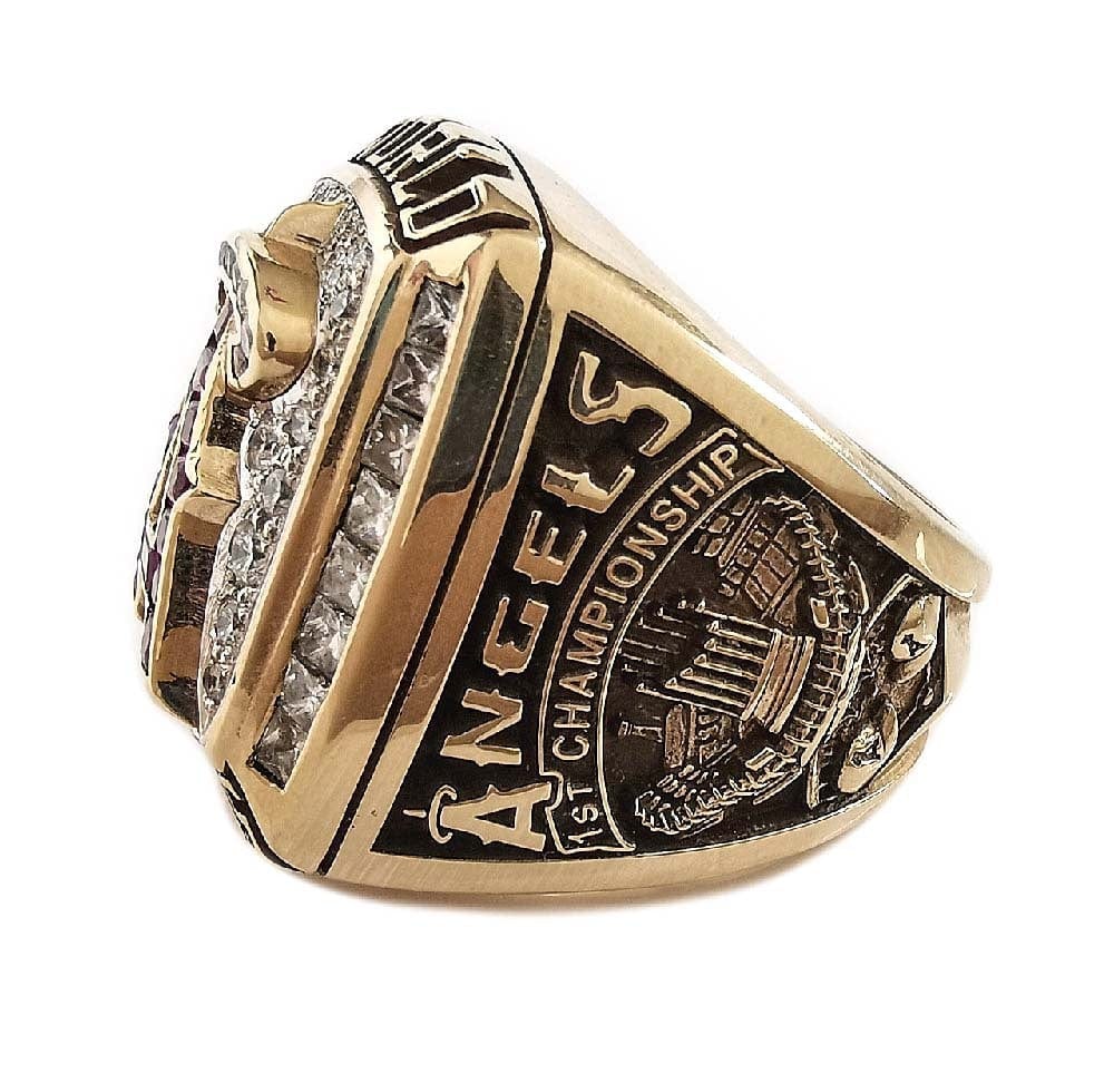 2002 Anaheim Angels World Series Championship Ring G S Pawn