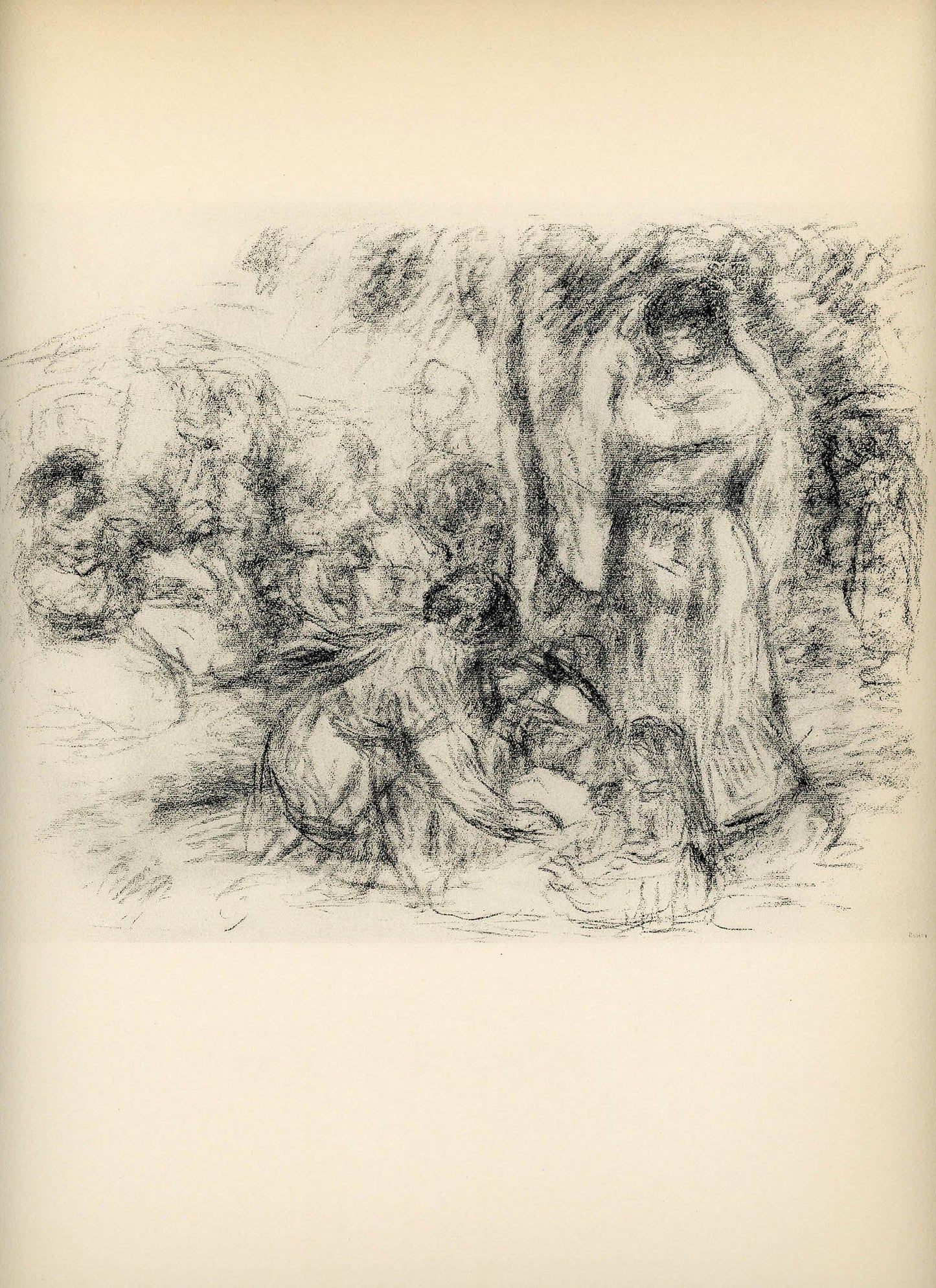 After Renoir - Les Laveuses Art G S Pawn