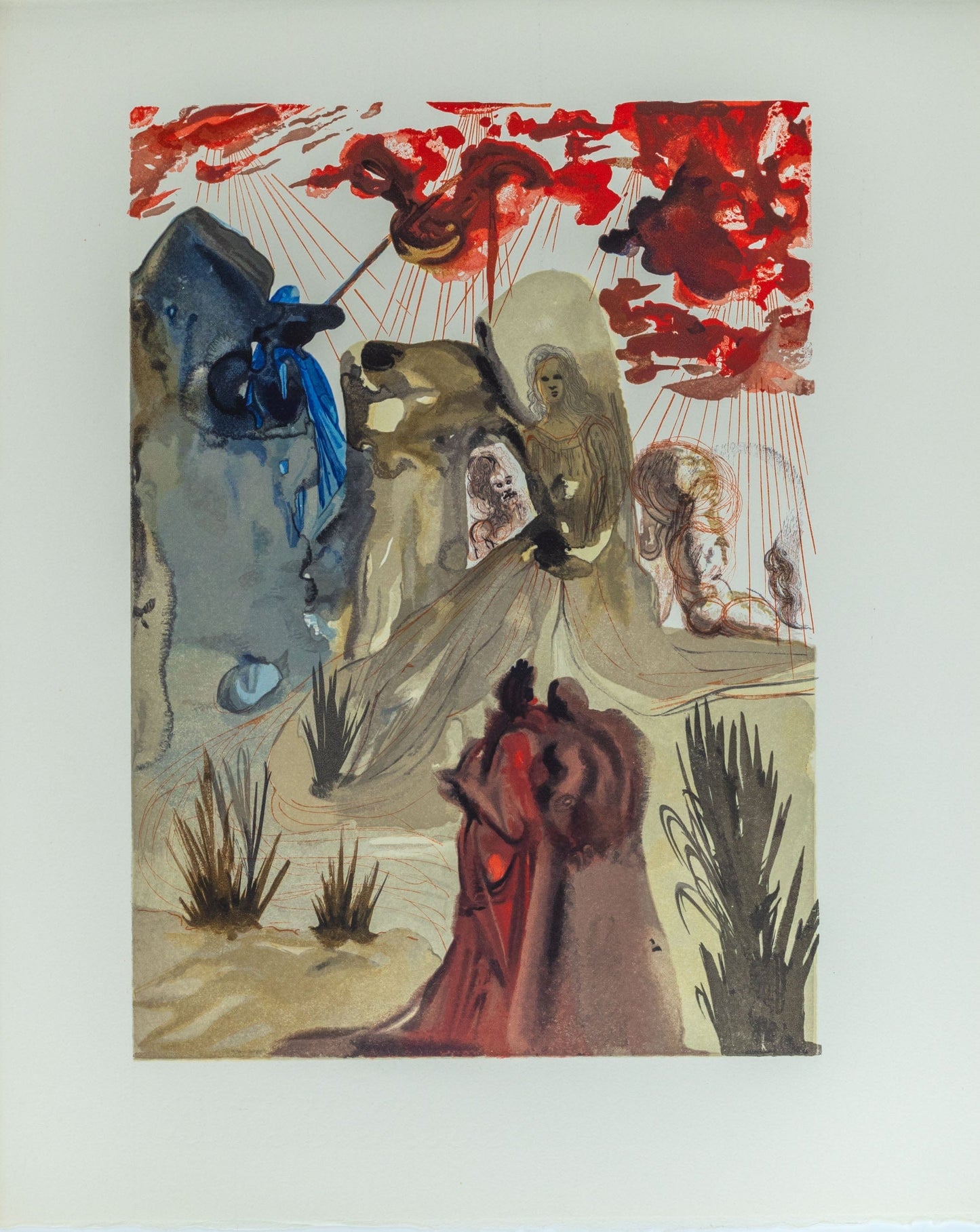 Salvador Dali - The Divine Forest Art G S Pawn