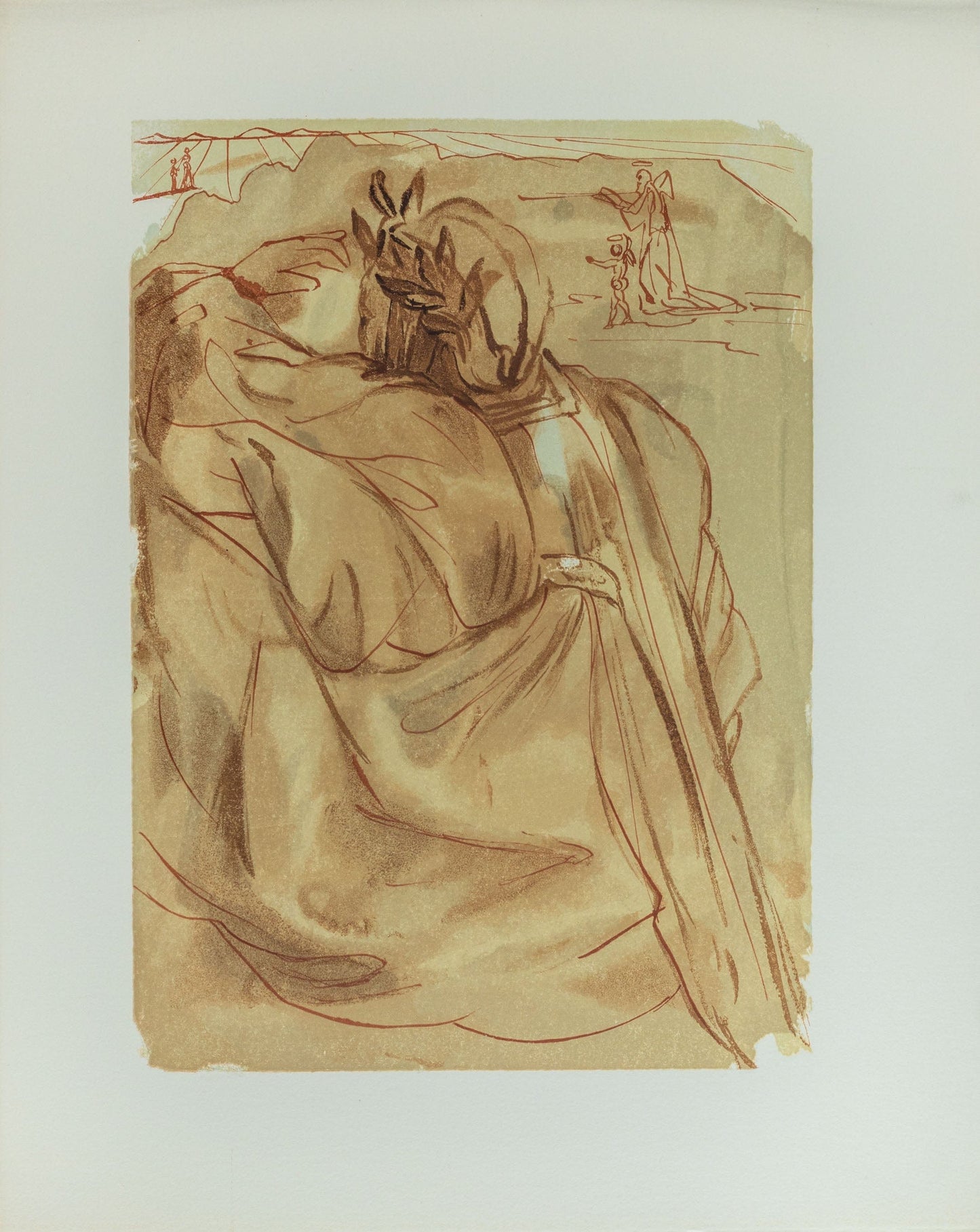 Salvador Dali - Dante's Repentance Art G S Pawn