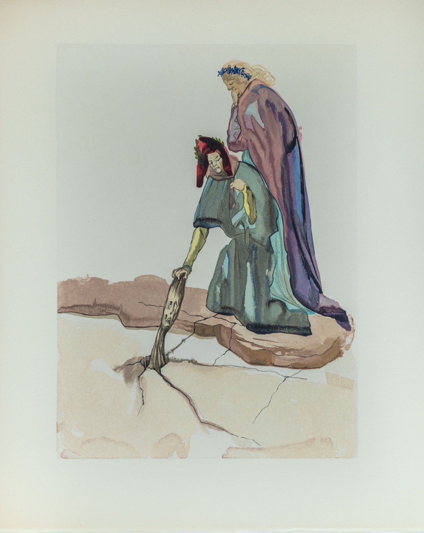 Salvador Dali - The Traitor of Montaperti Art G S Pawn