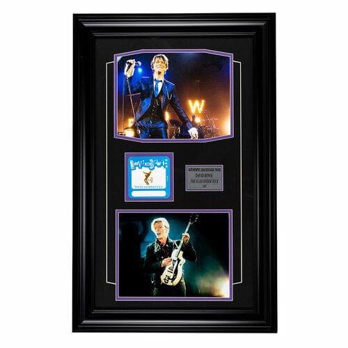 David Bowie Backstage Pass Memorabilia